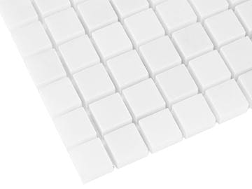 DUNIN BLACK & WHITE mozaika 30,5x30,5(1,5x1,5)cm, lesk, white PURE WHITE 15 Obrázek - fotka