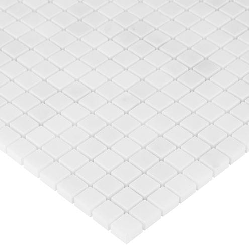 DUNIN BLACK & WHITE mozaika 30,5x30,5(1,5x1,5)cm, lesk, white PURE WHITE 15 Obrázek - fotka