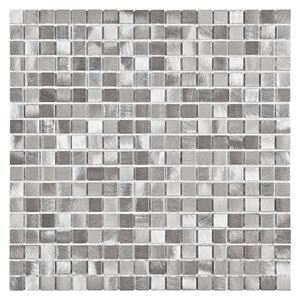 DUNIN METALLIC mozaika 30x30(1,5x1,5)cm, silver