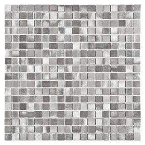 DUNIN METALLIC mozaika 30x30(1,5x1,5)cm, silver