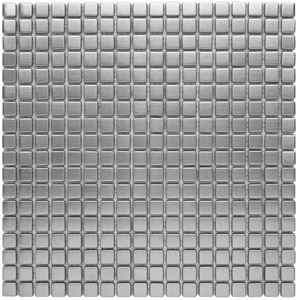 DUNIN METALLIC mozaika 30,5x30,5(1,5x1,5)cm, silver