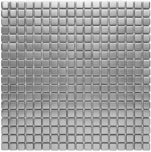 DUNIN METALLIC mozaika 30,5x30,5(1,5x1,5)cm, silver
