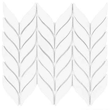 DUNIN BOTTANY mozaika 26,5x22,5(4x8)cm, mat, white
