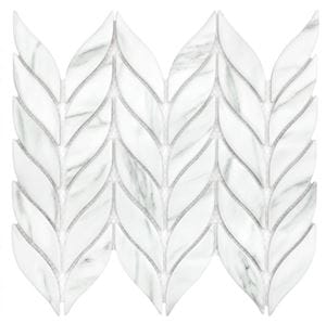 DUNIN BOTTANY mozaika 26,5x22,5(4x8)cm, mat, carrara