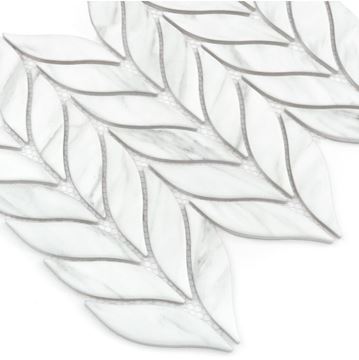 DUNIN BOTTANY mozaika 26,5x22,5(4x8)cm, mat, carrara BOTTANY CARRARA mat Obrázek - fotka