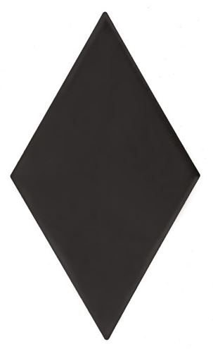 DUNIN ROMBIC obklad 11,5x20cm, mat, black ROMBIC BLACK 01 mat Obrázek - Hlavní obrázek