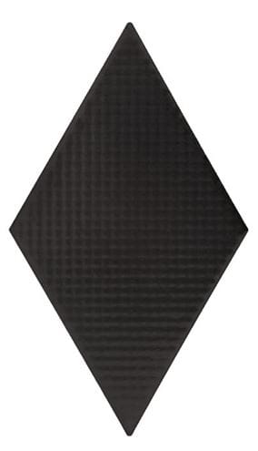 DUNIN ROMBIC obklad 11,5x20cm, mat, black ROMBIC BLACK 02 mat Obrázek - Hlavní obrázek