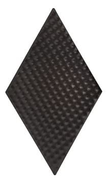 DUNIN ROMBIC obklad 11,5x20cm, mat, black