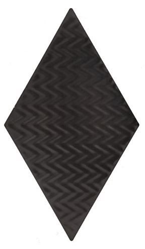 DUNIN ROMBIC obklad 11,5x20cm, mat, black ROMBIC BLACK 04 mat Obrázek - Hlavní obrázek