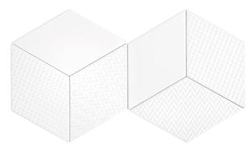 DUNIN ROMBIC obklad 11,5x20cm, mat, white ROMBIC WHITE 03 MATT Obrázek - fotka