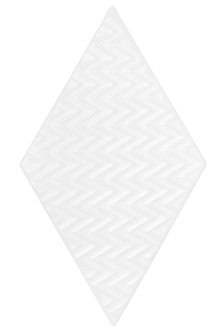 DUNIN ROMBIC obklad 11,5x20cm, mat, white