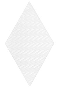 DUNIN ROMBIC obklad 11,5x20cm, mat, white