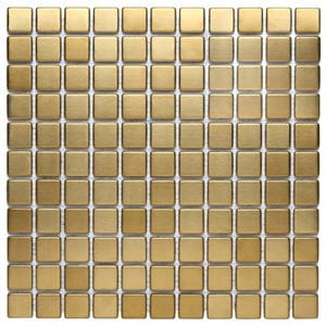 DUNIN METALLIC mozaika 30,5x30,5(2,5x2,5)cm, gold