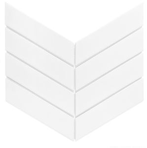 DUNIN ROYAL mozaika 31,8x22,4(18x5,2)cm, mat, white