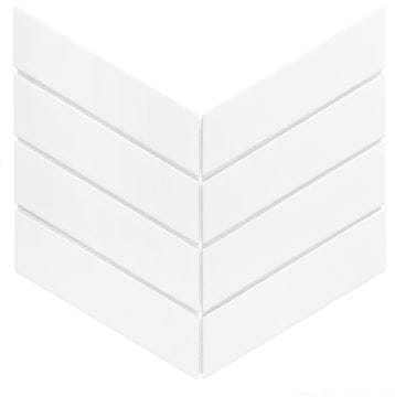 DUNIN ROYAL mozaika 31,8x22,4(18x5,2)cm, mat, white