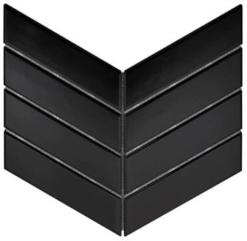 DUNIN ROYAL mozaika 31,8x22,4(18x5,2)cm, mat, black