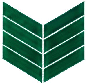 DUNIN ROYAL mozaika 31,8x22,4(18x5,2)cm, lesk, vert
