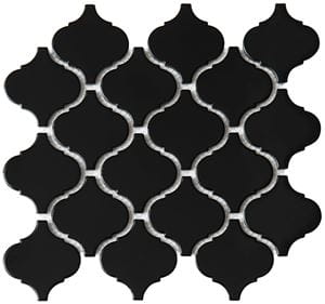 DUNIN ARABESCO mozaika 27,6x25(7,8x7,4)cm, lesk, black