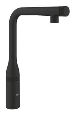 GROHE ESSENCE SMARTCONTROL drezová batéria, s vyťahovacou sprškou, phantom black 31928KF0 Obrázek - fotka