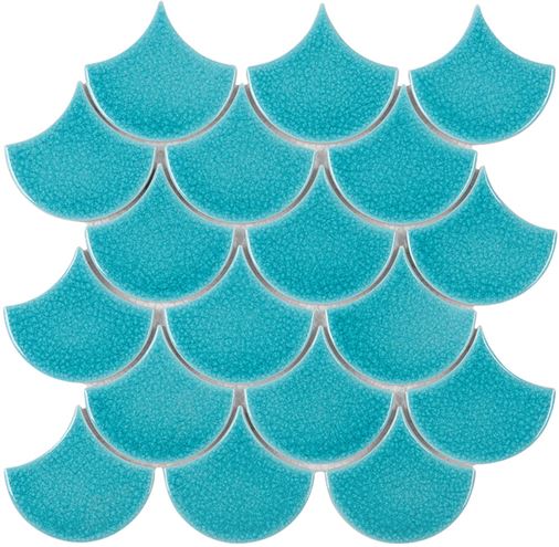 DUNIN ARABESCO mozaika 29,6x30(8,8x9,6)cm, lesk, bali M. FISH SC. BALI 88 Obrázek - Hlavní obrázek