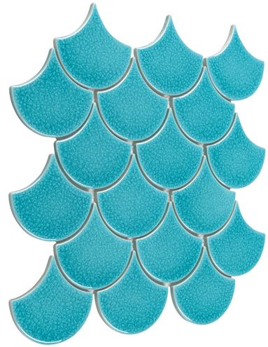 DUNIN ARABESCO mozaika 29,6x30(8,8x9,6)cm, lesk, bali M. FISH SC. BALI 88 Obrázek - fotka