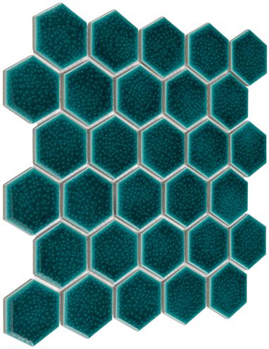 DUNIN HEXAGONIC mozaika 27,1x28,2(5,1x5,8)cm, lesk, maui HEX. MAUI 51 Obrázek - fotka