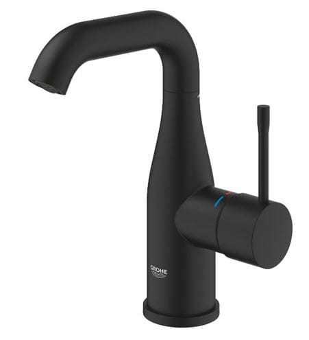 GROHE ESSENCE NEW umývadlová stojanková batéria, phantom black 24176KF1 Obrázek - fotka