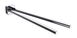 CONCEPT 100 držiak uterákov 409 mm, dvojramenný, otočný, chróm