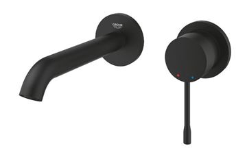 GROHE ESSENCE NEW umývadlová podomietková batéria, phantom black 29192KF1 Obrázek - fotka