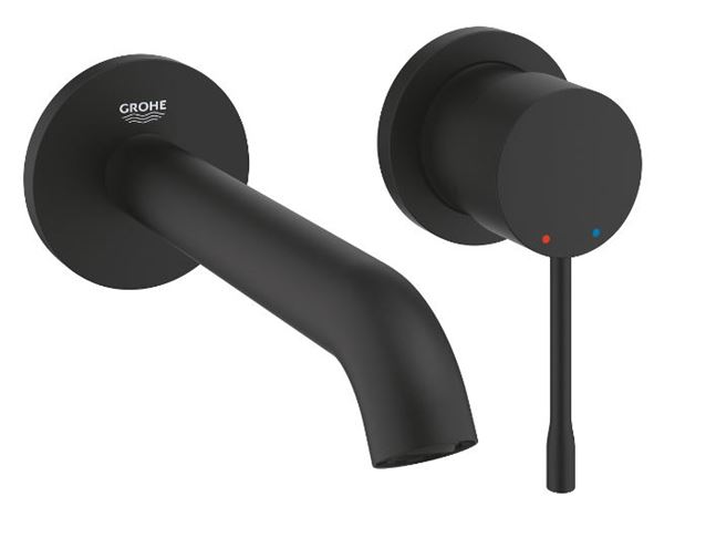 GROHE ESSENCE NEW umývadlová podomietková batéria, phantom black 29192KF1 Obrázek - Hlavní obrázek