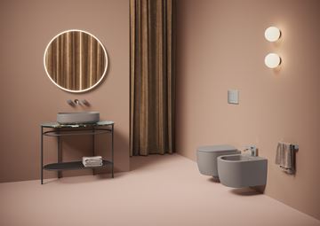 ARTCERAM MONET závesné WC, Rimless splachovanie MNV001 01,00 Obrázek - fotka