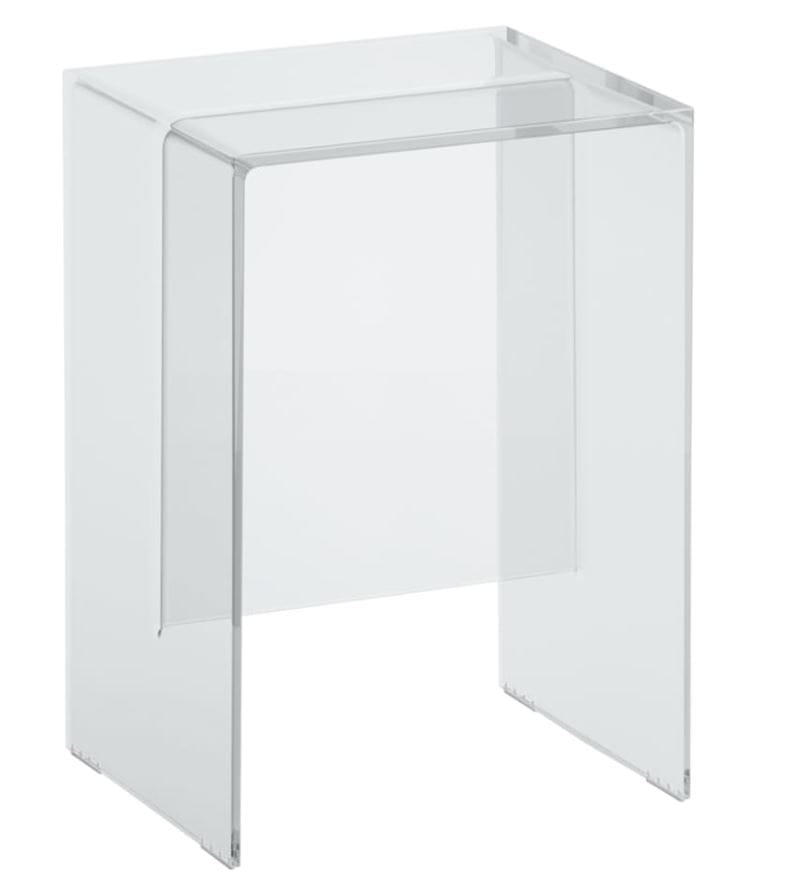 KARTELL BY LAUFEN stolička do sprchy, kryštál transparentný