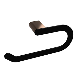 BEMETA GALLA držiak uteráka 230 mm, matná čierna/coffee gold