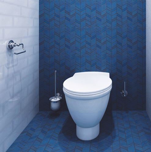 BEMETA RETRO WC kefa, nástenná, chróm 144313012 Obrázek - fotka