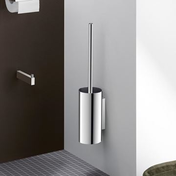ZACK LINEA WC kefa, nástenná, lesklá nerez  40026 Obrázek - fotka