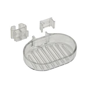 HANSGROHE CASETTA mydlovnička, pre sprchovú tyč, číra