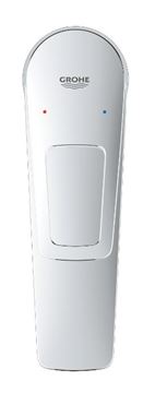 GROHE BAULOOP umývadlová stojanková batéria, s odtokovou súpravou, chróm 23886001 Obrázek - fotka