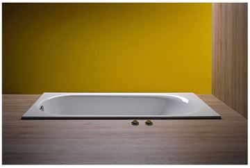 BETTE COMODO vaňa 180x80 cm, bez nožičiek, titánová oceľ 1251-000 Obrázek - fotka