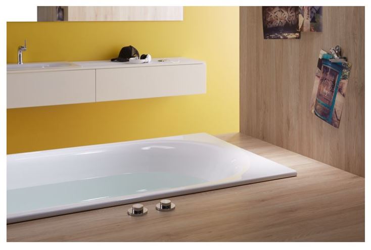 BETTE COMODO vaňa 180x80 cm, bez nožičiek, titánová oceľ 1251-000 Obrázek - fotka