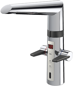 ORAS OPTIMA drezová batéria 193mm, senzorová, s ventilom, stojánková, páková, chróm