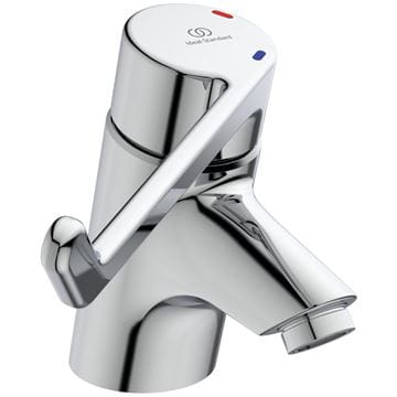 IDEAL STANDARD CERAPLUS umývadlová stojanková batéria, s odtokovou súpravou, chróm B8219AA Obrázek - fotka