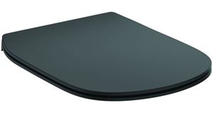 IDEAL STANDARD TESI WC sedadlo Ultra Slim, SoftClose, hodvábna čierna