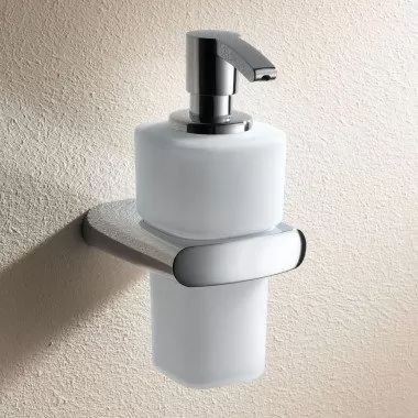 KEUCO ELEGANCE dávkovač penového mydla 220 ml, nástenný, sklo, chróm 11653019000 Obrázek - fotka
