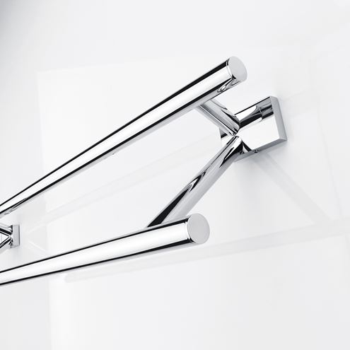 NIMCO KEIRA držiak uterákov 505 mm, dvojramenný, chróm KE 22046D-26 Obrázek - fotka