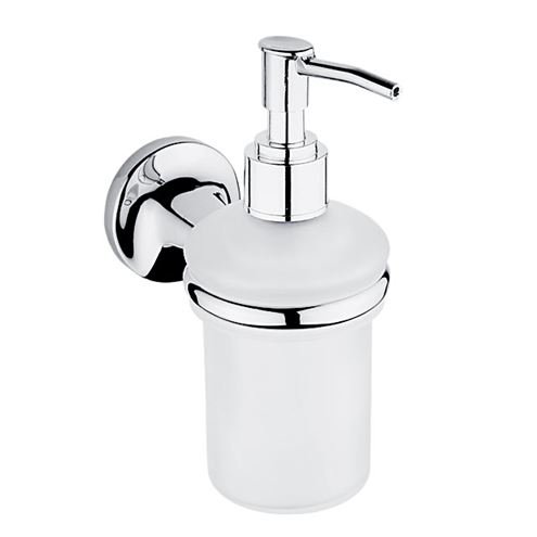 NIMCO MONOLIT dávkovač tekutého mydla 200 ml, nástenný, sklo, chróm MO 4031C-P-26 Obrázek - Hlavní obrázek