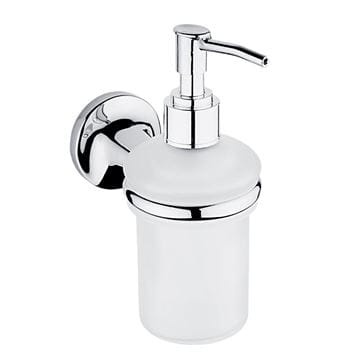 NIMCO MONOLIT dávkovač tekutého mydla 200 ml, nástenný, sklo, chróm