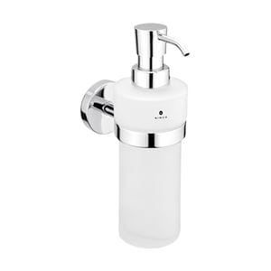 NIMCO UNIX dávkovač tekutého mydla 250 ml, nástenný,sklo, chróm