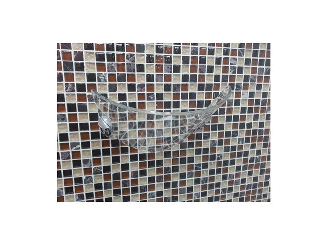 ORAS HYDRA mydlovnička, nástenná, plast, chróm 253080 Obrázek - fotka