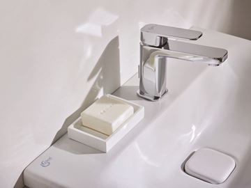 IDEAL STANDARD TONIC II umývadlová stojanková batéria, s odtokovou súpravou, chróm A6326AA Obrázek - fotka