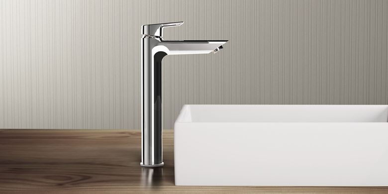 IDEAL STANDARD TESI umývadlová stojanková batéria, chróm A6575AA Obrázek - fotka
